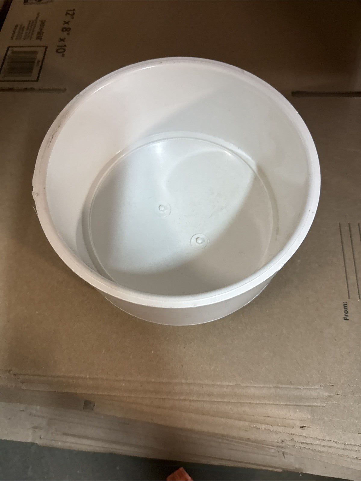 Charlotte Pipe PVC00116 1400 DWV Schedule 40 PVC Cap 6 Hub Dia. in.