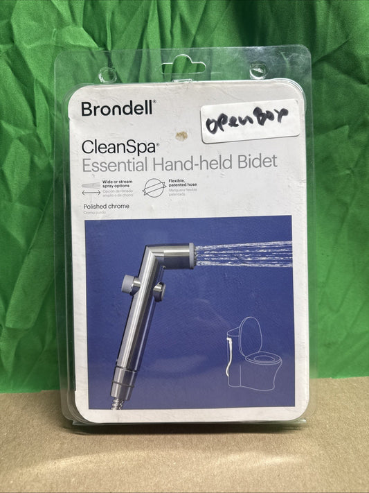 Brondell CleanSpa Hand Held Bidet Chrome CS-30  NEW OPEN BOX