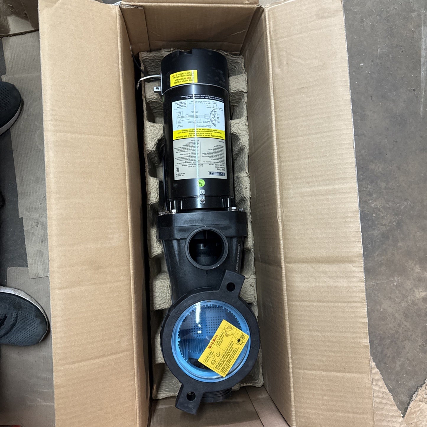 Everbilt 1.5 HP 2-Speed Pool Pump 230-Volt SPP15002-2SP *no unions*