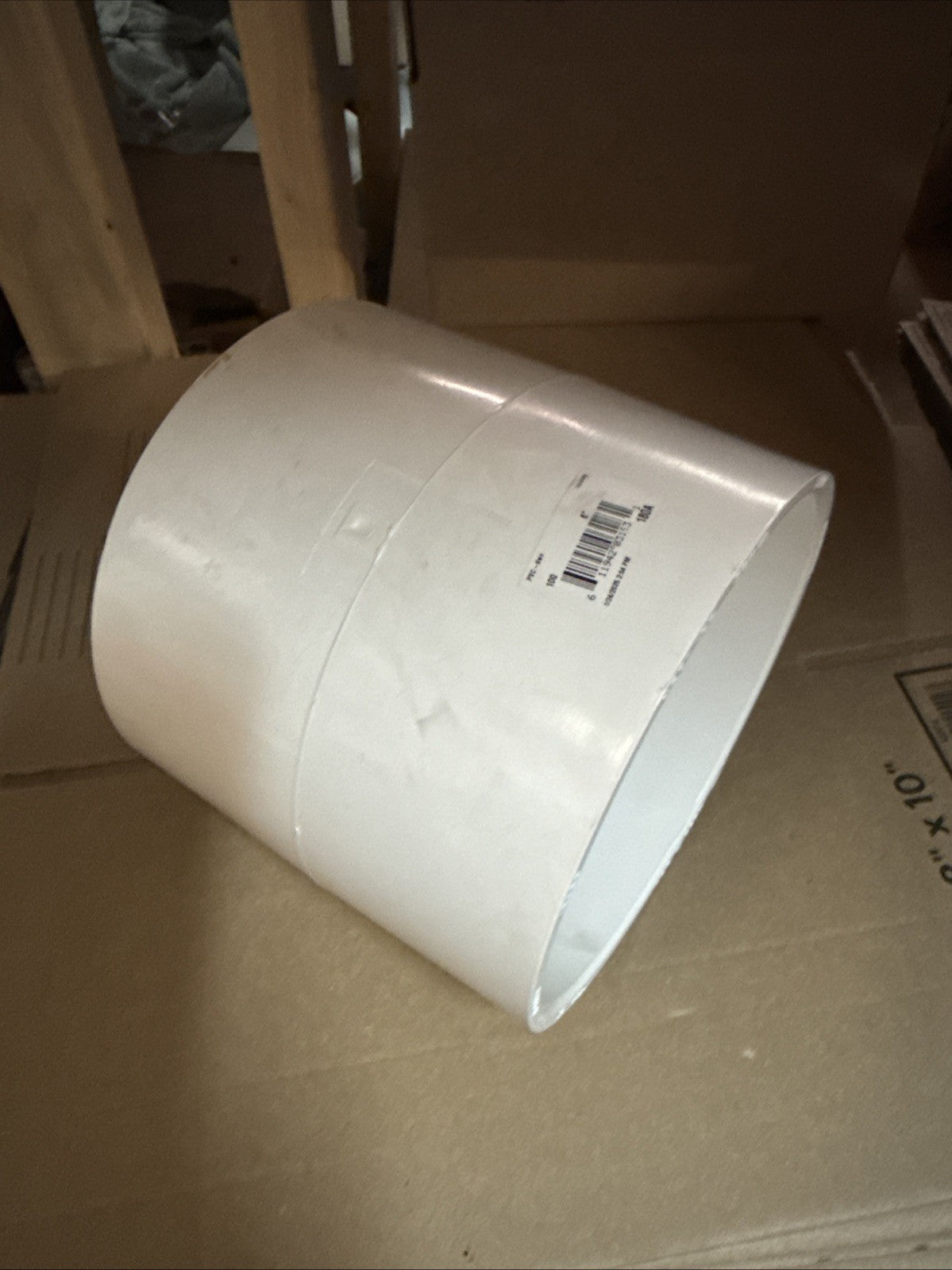 New Sch 40 PVC 6" Straight Coupling Socket Connect NSF Compliant