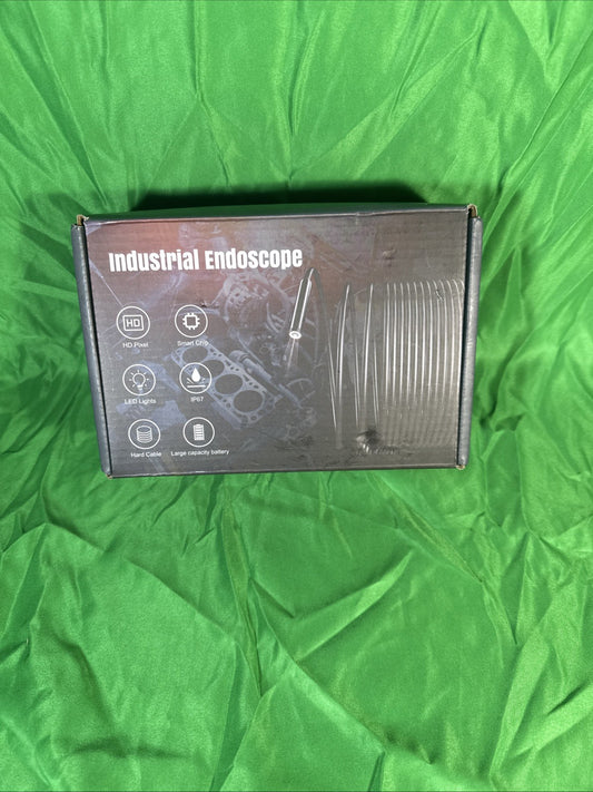 Dual Lens Borescope 4.3" Endoscope Camera w Light Waterproof 1080HD 16.5'