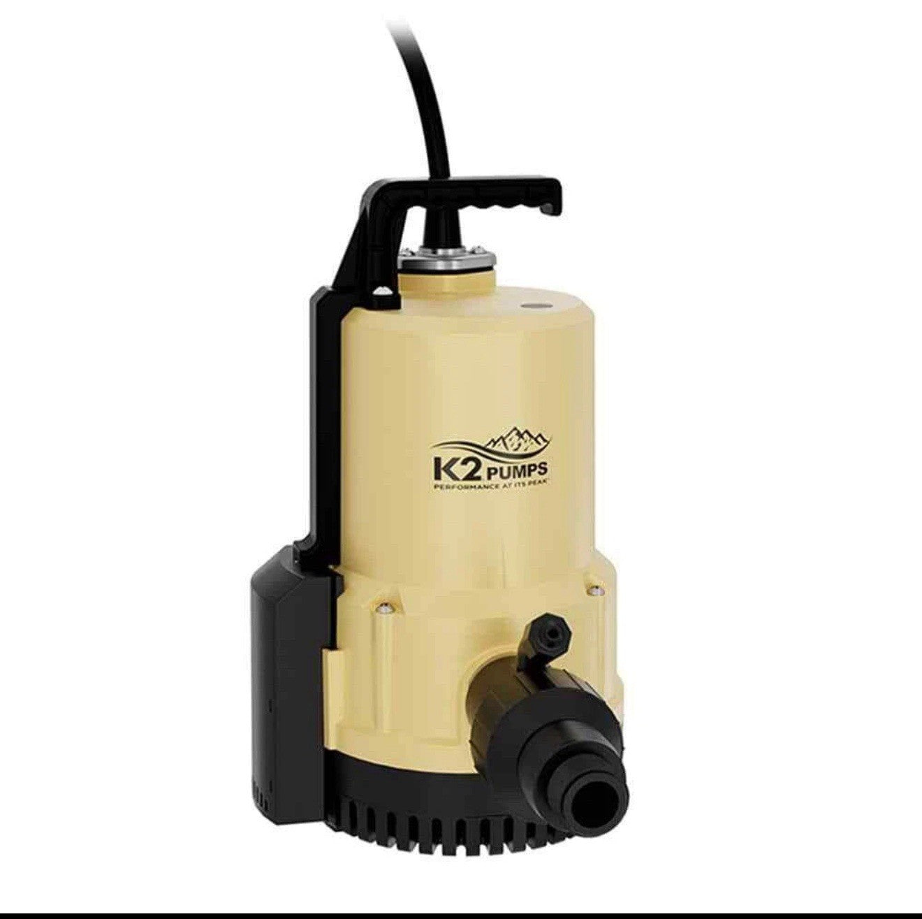 K2 1/4 HP Automatic Submersible Utility Pump