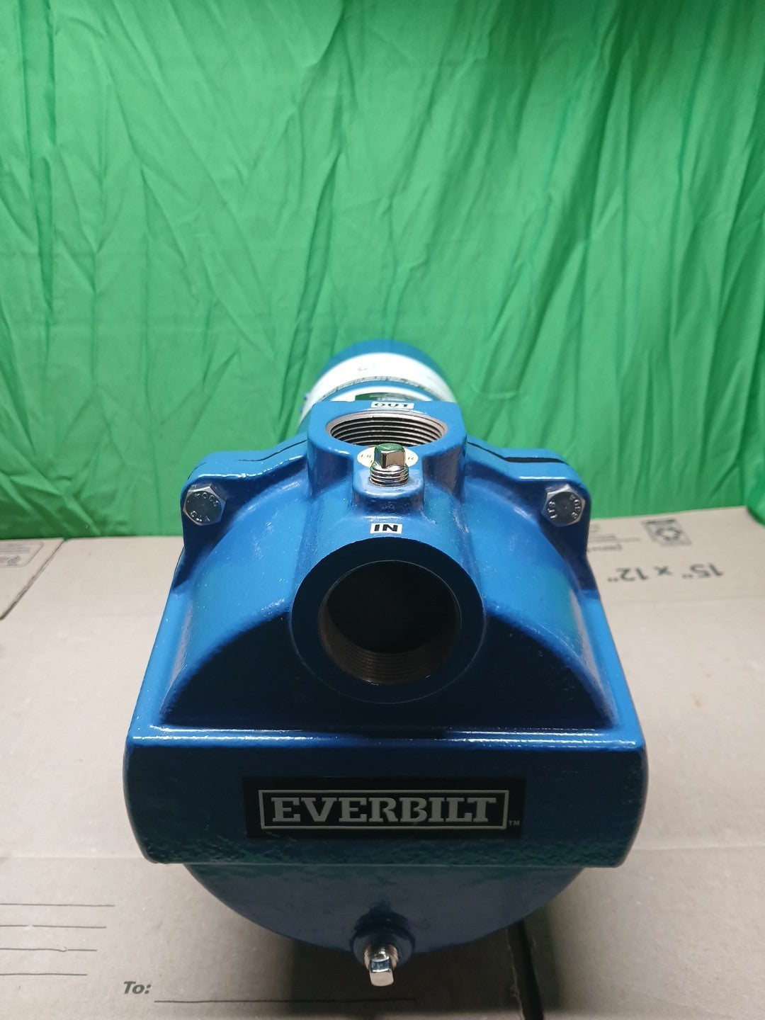 Everbilt 1-1/2 HP Cast Iron Lawn Irrigation Pump Sprinkler Pump NEW OB