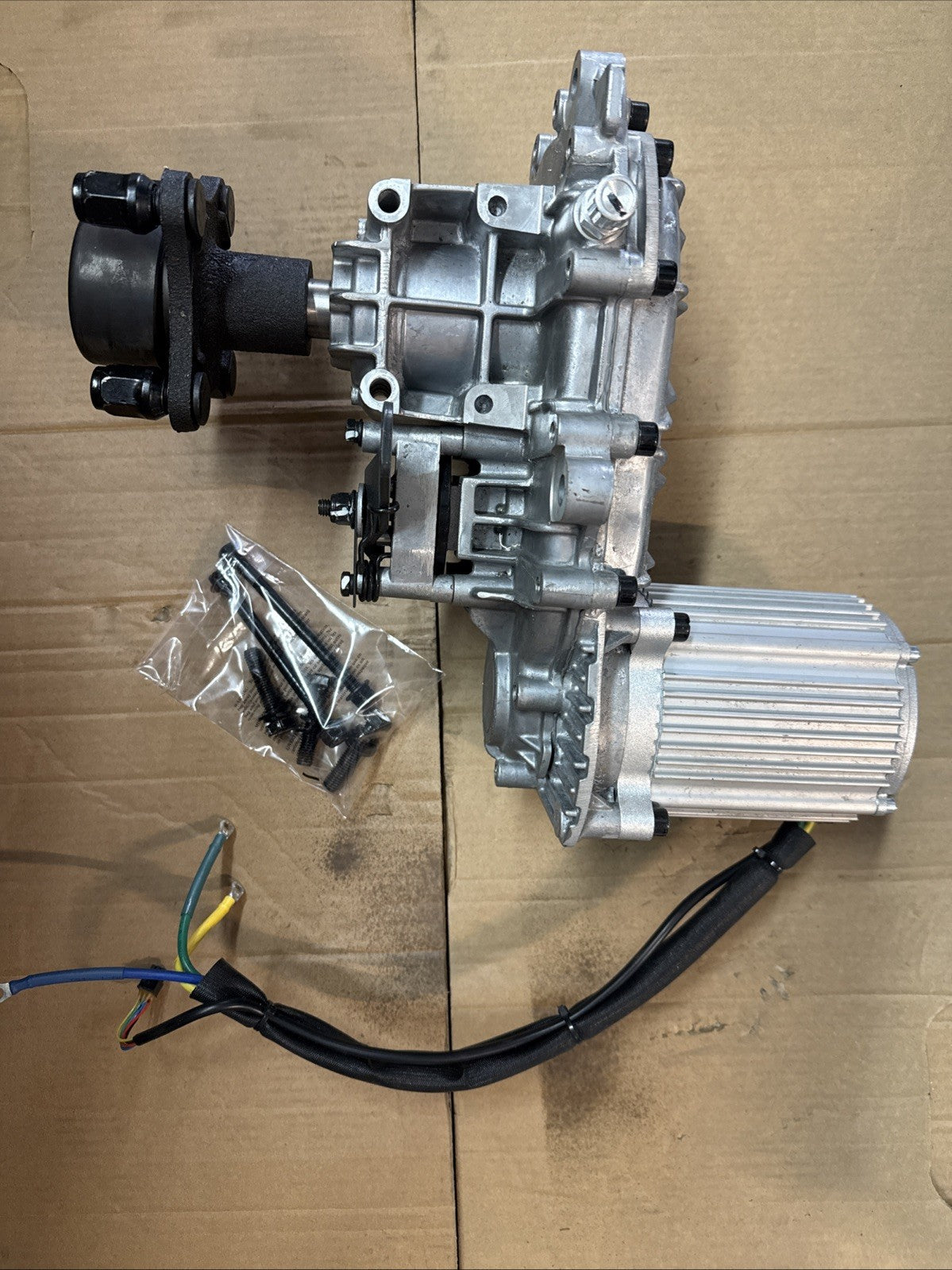 Left Drive Motor & Transaxle Assembly for Ryobi 30" Z30Li  80v Zero Turn Mower