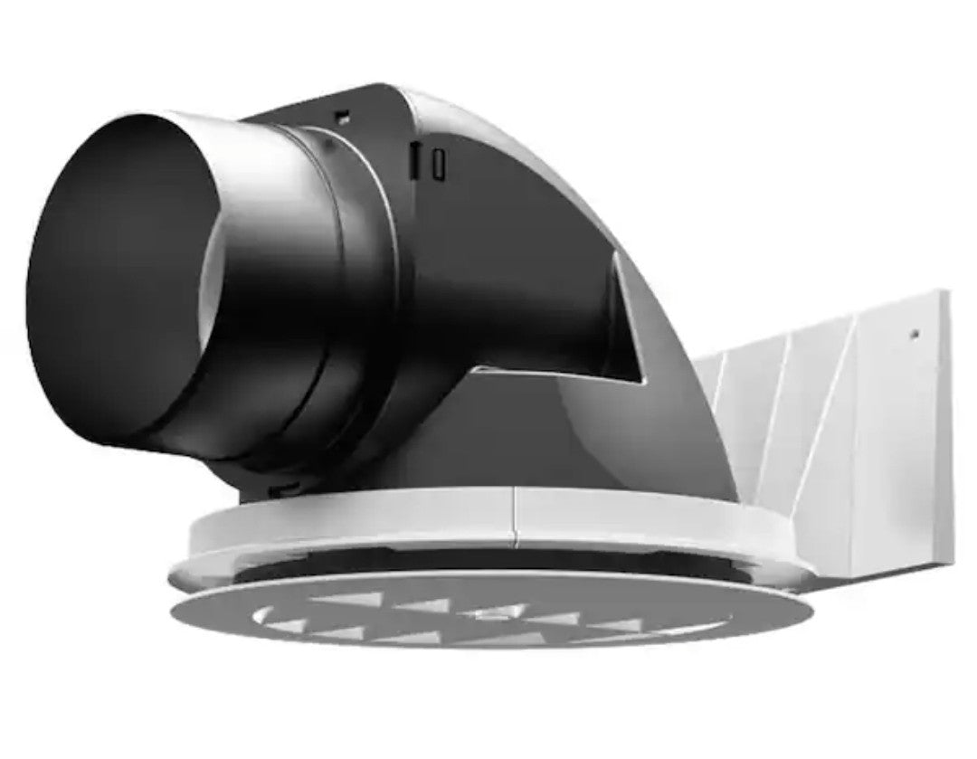 Gibraltar Building Products Plastic Soffit Vent Weather Resistant 4 in. Ducts