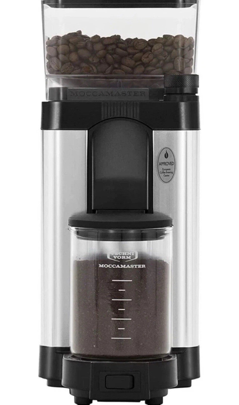 Technivorm Moccamaster KM5 Burr Coffee Grinder - Polished Silver