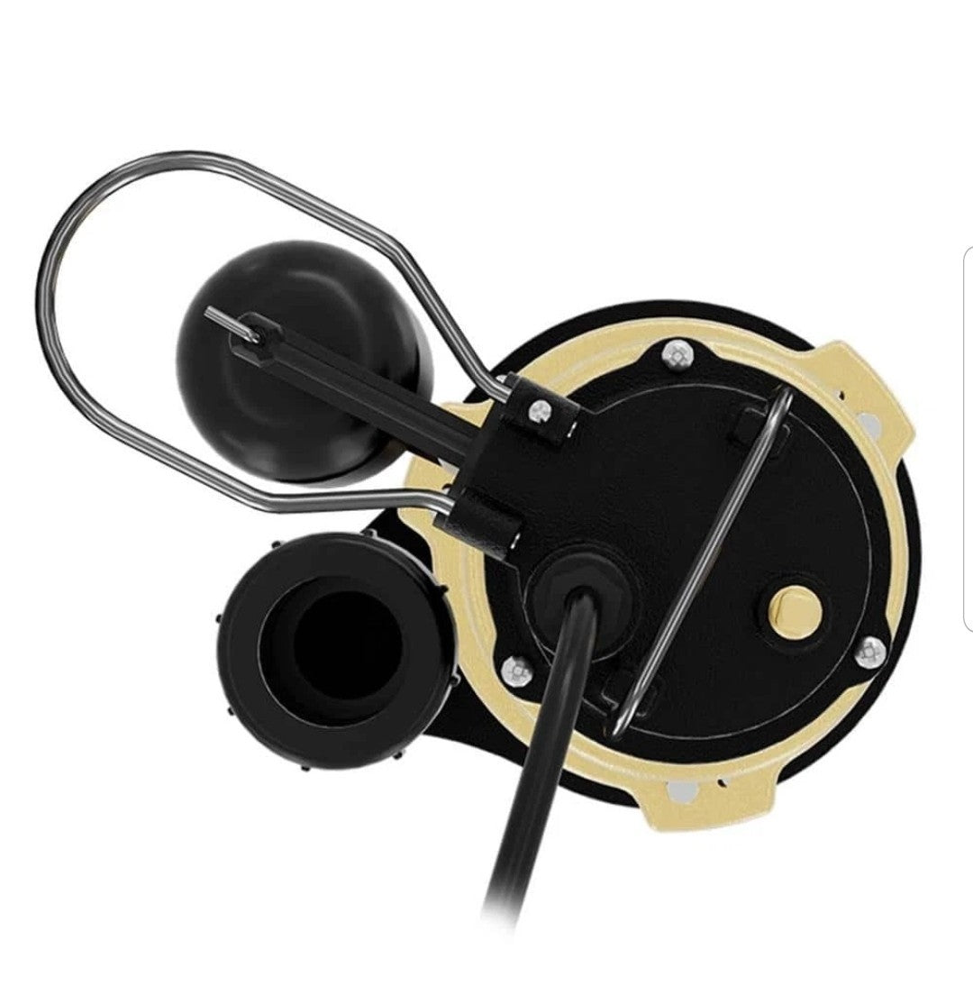 PRO 3/4 HP Heavy-Duty Cast Iron Sump Pump w/Snap Action Switch