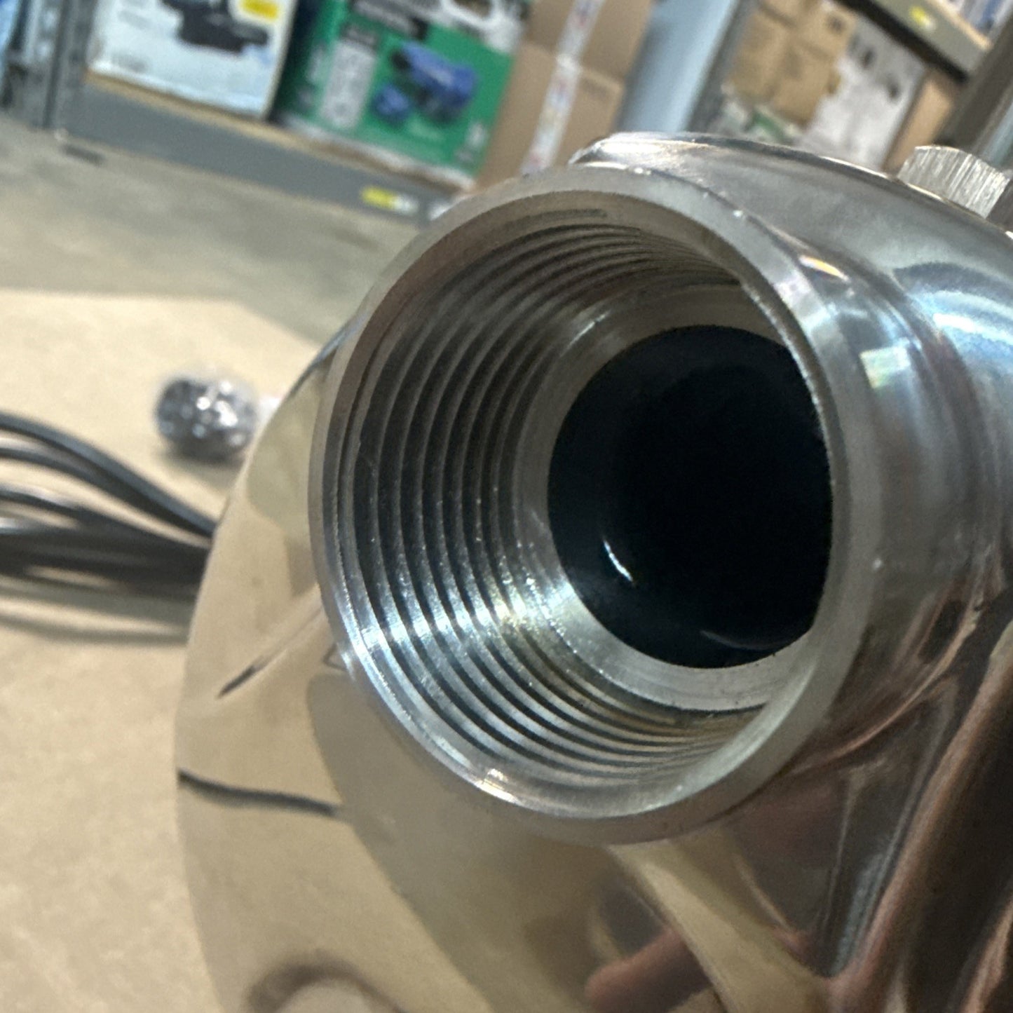 EVERBILT HD60SS 1 HP Stainless Steel Portable Lawn Irrigation Pump NEW OPEN BOX