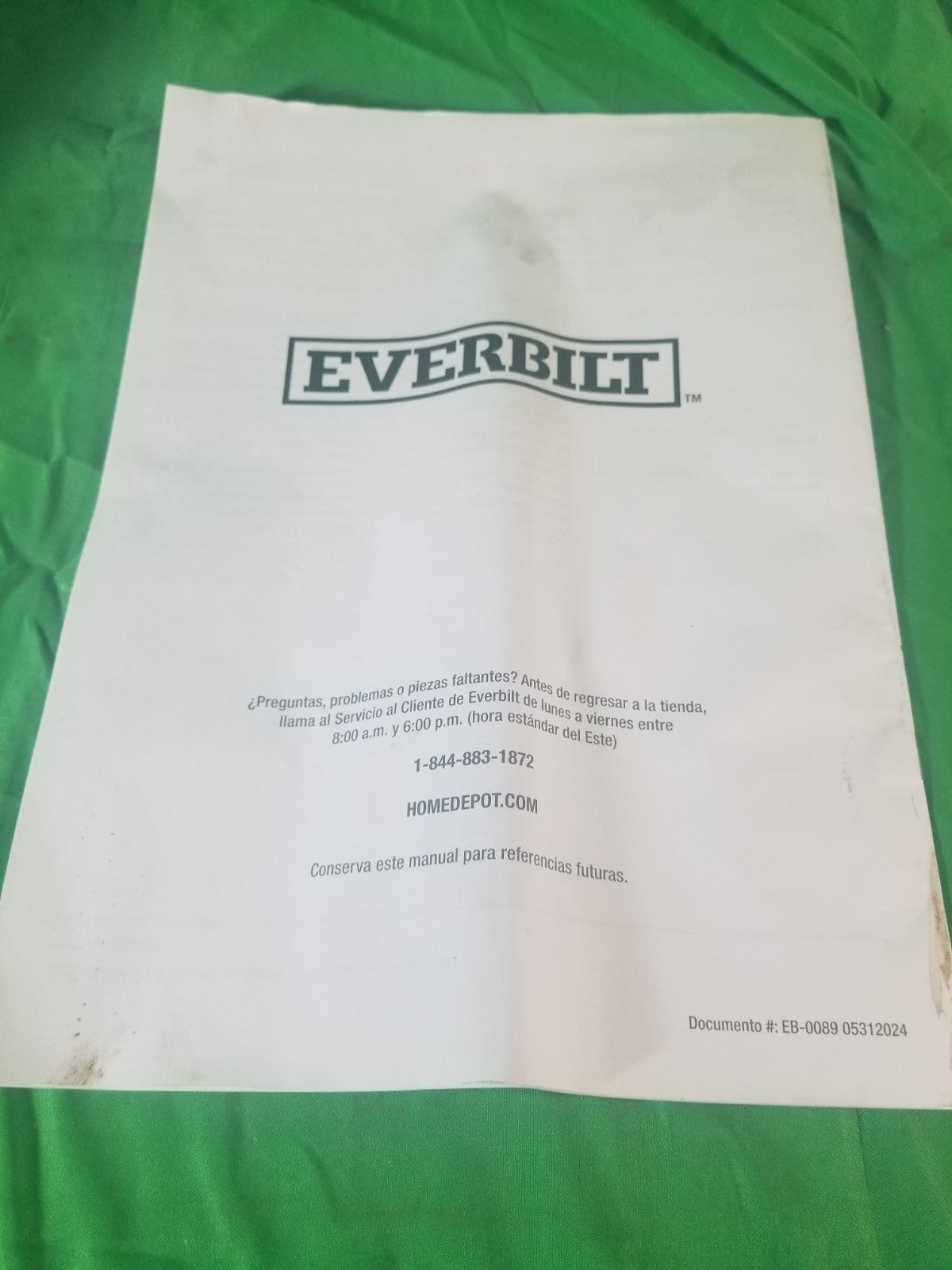 Everbilt Shallow Well Jet Pump Cast Iron 1/2HP HDSWJ5 Good Condition Read Descri