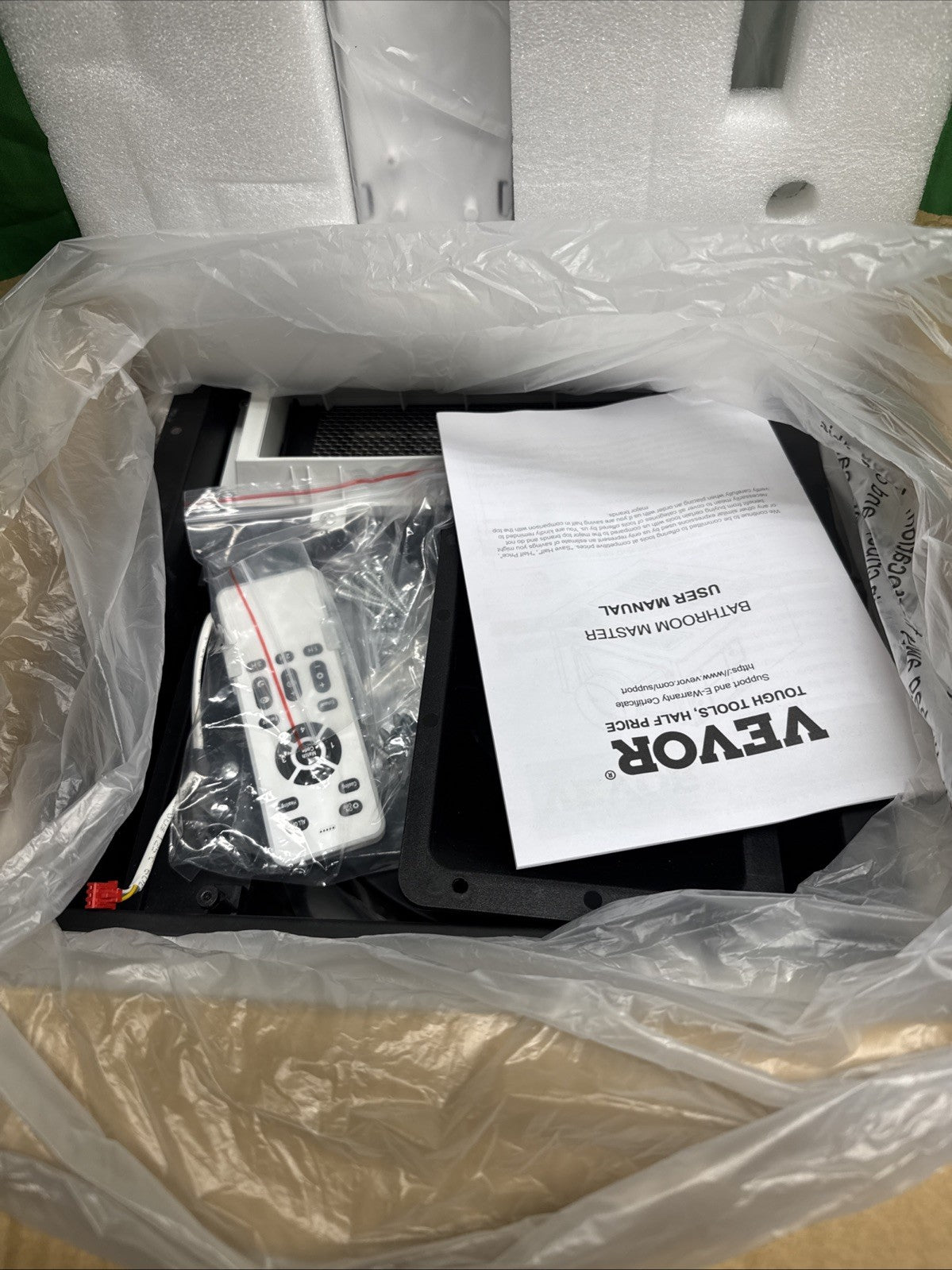 Bathroom Exhaust Fan 80-110 CFM High-Efficiency Ventilation 1.5 sones Low Noise