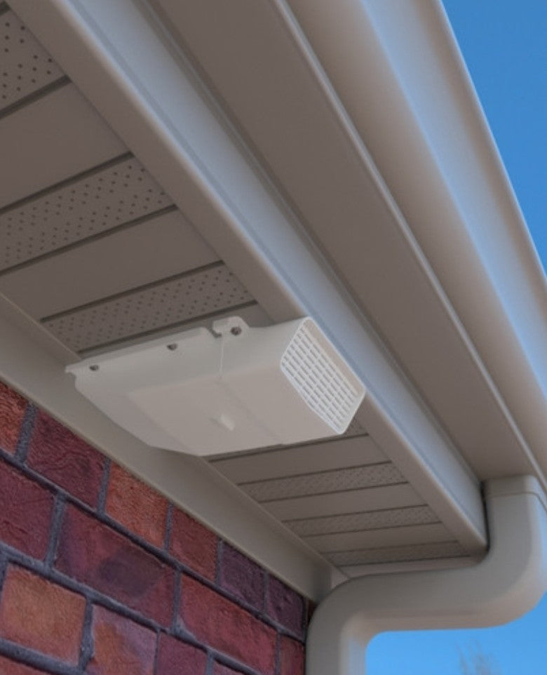 Prevent it 4" Soffit Vent for Bathroom Fan White Made in USA Brand NEW