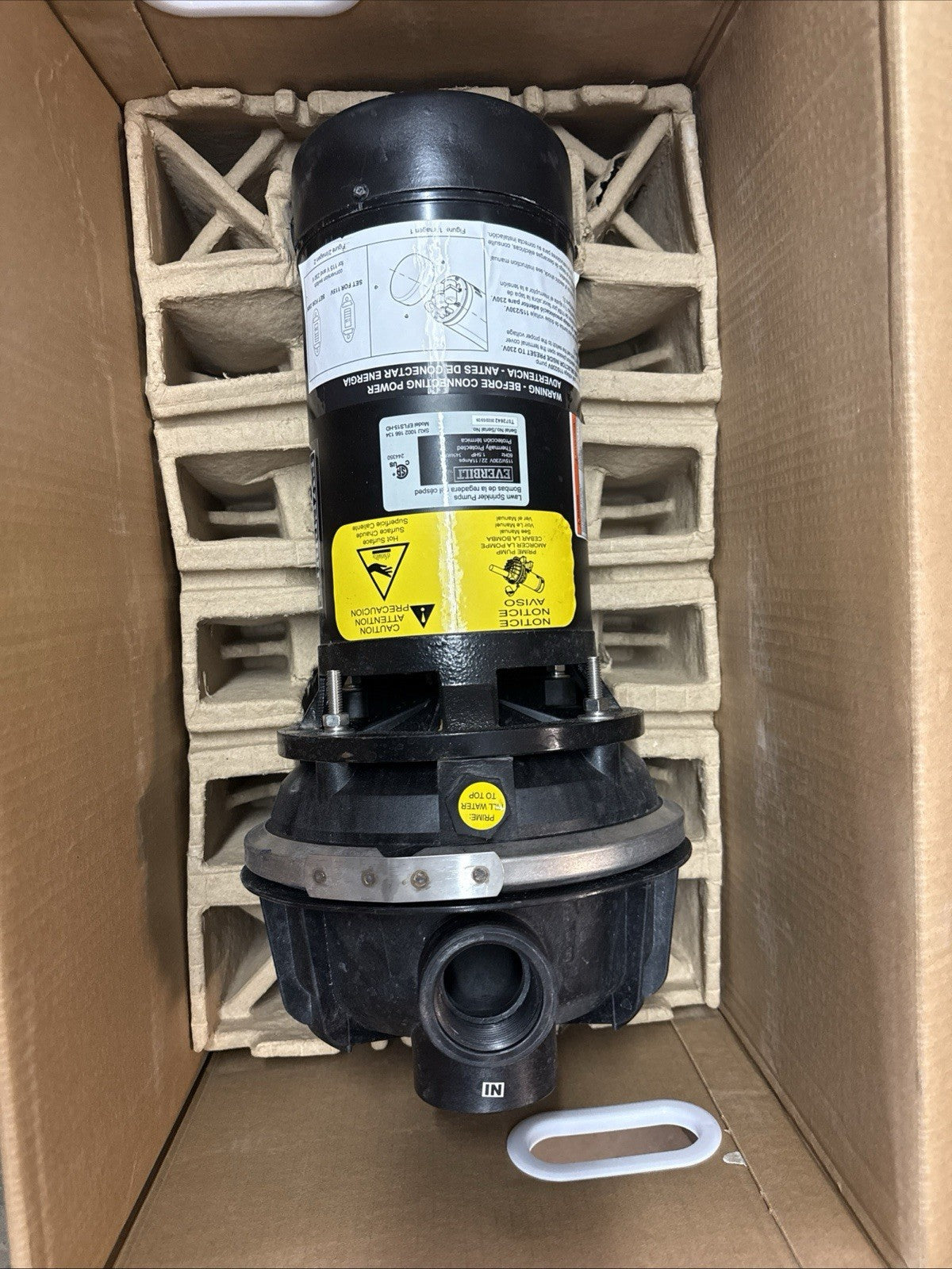 Everbilt Lawn Irrigation Pump Plastic 1.5HP HDLS15P PARTS ONLY