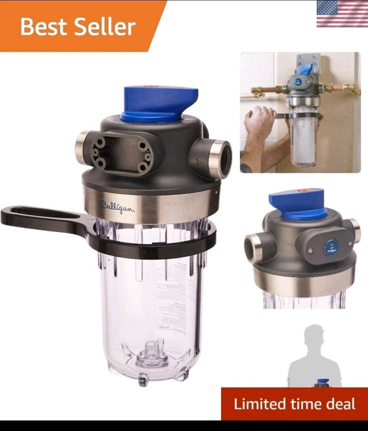 WQA Certified Whole House Water Filter - Heavy Duty, Protects Homes & Appliances