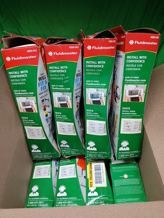 LOT OF 8 Fluidmaster 400H-002 Performax Universal Toilet Fill Valve..
