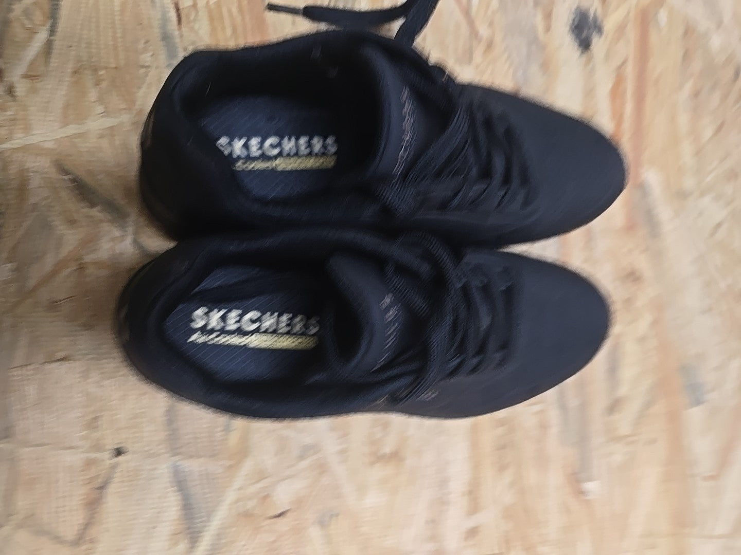 SKECHERS Work Relaxed Fit Uno SR Sutal Sneaker Men's Size US 8.5 Black