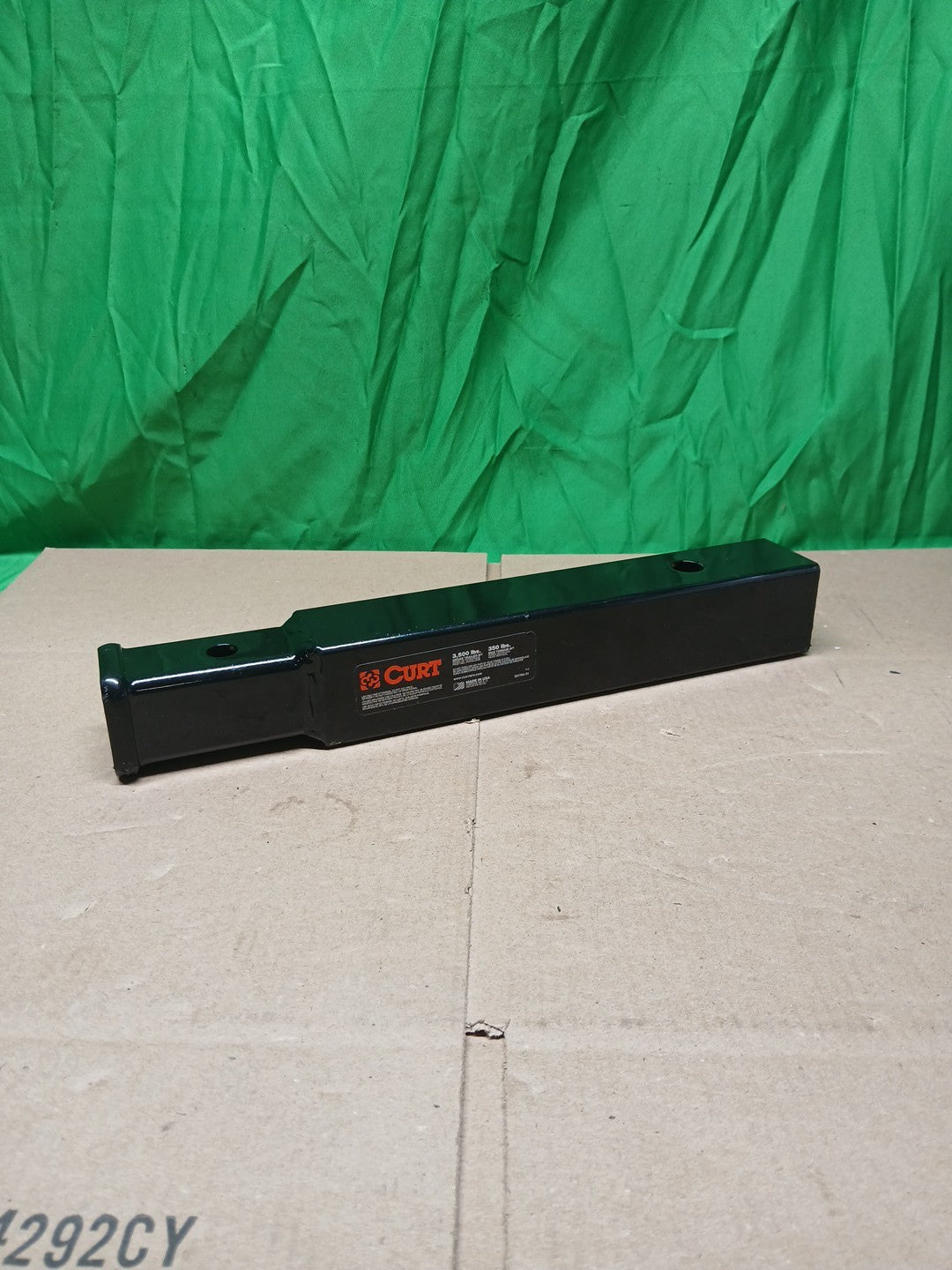 CURT 45775 2" to 1-1/4" Receiver Extender/Adapter 9-1/2" Length