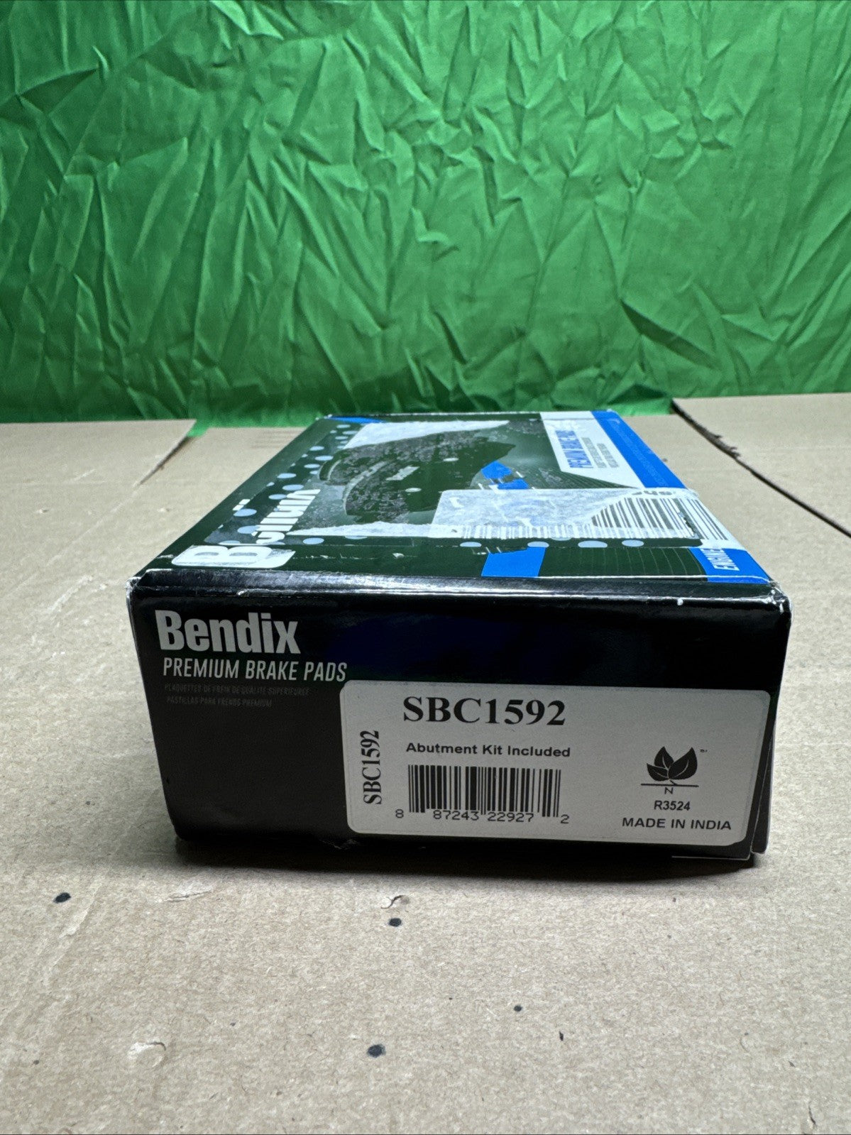BENDIX FRICTION Disc Brake Pad Set SBC1592