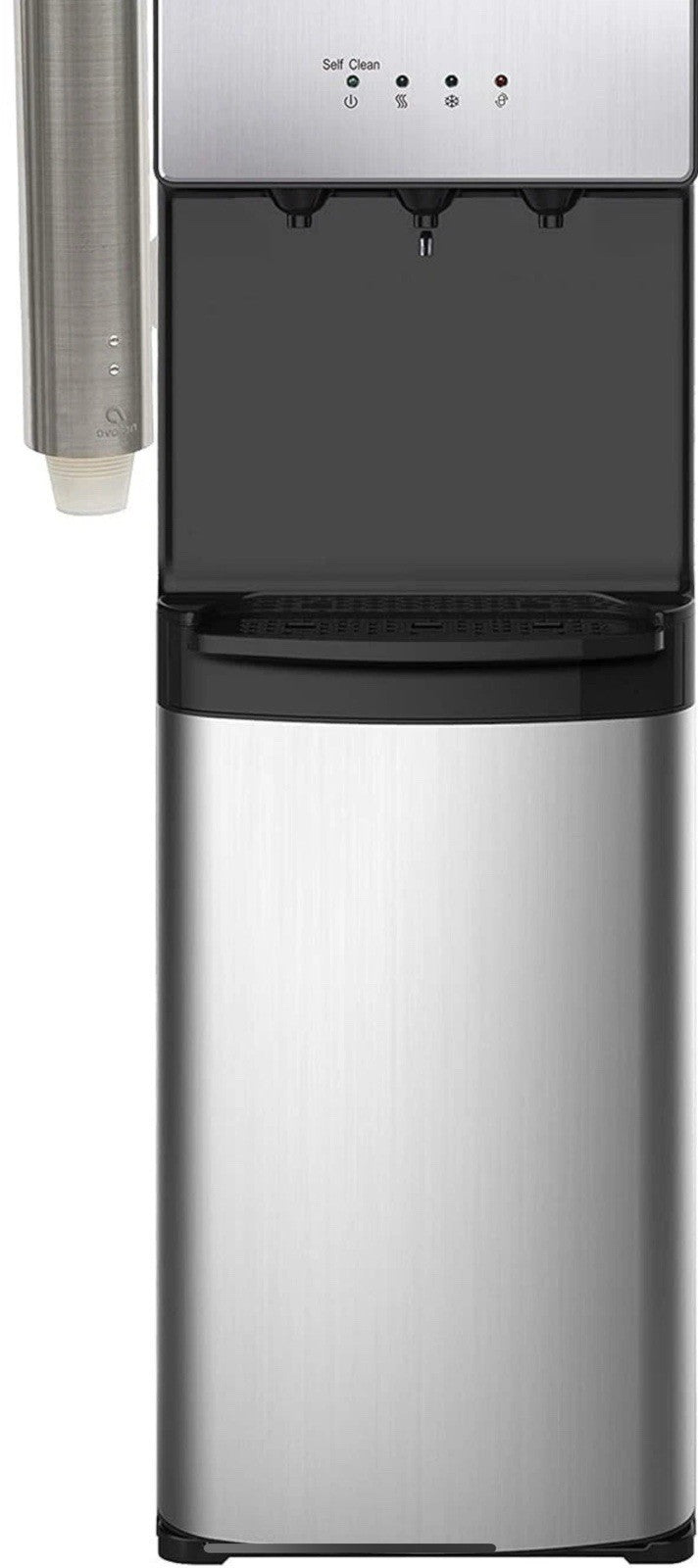 Compact Adjustable Stainless Steel Cup Holder - Fingerprint Resistant Design