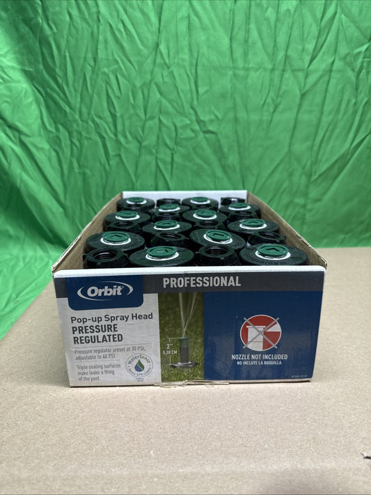 (24 Pack) Orbit Professional Series 2 inch Pop-Up Spray Head Sprinkler Body Only