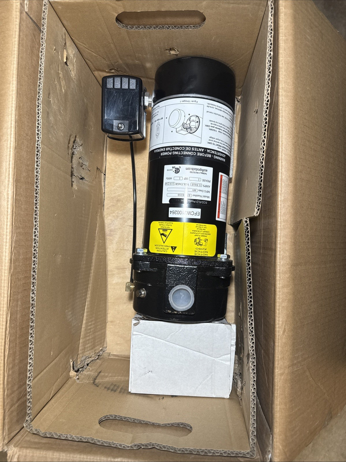 ECO FLO 1 HP Convertible Deep Well Jet Pump EFCWJ10