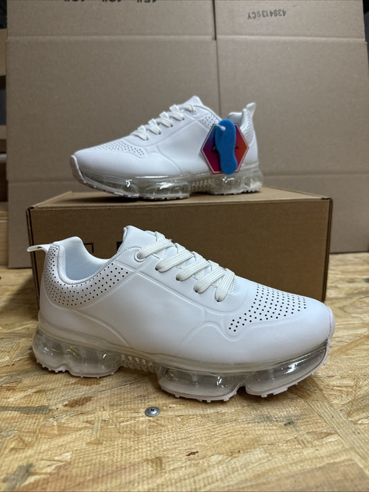 Lucky step women’s air cushion fashion sneakers breathable comfortable Size 7