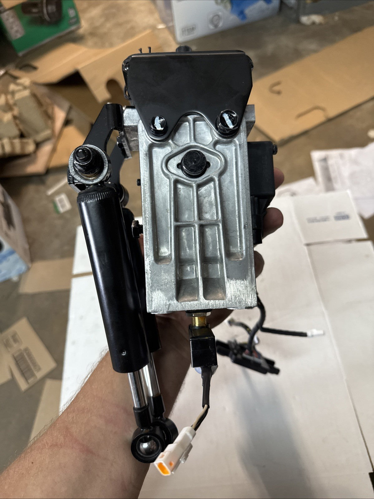 Joystick Assy w/ Sensors & Mixing Board . Ryobi Z30Li 80v Zero Turn Mower