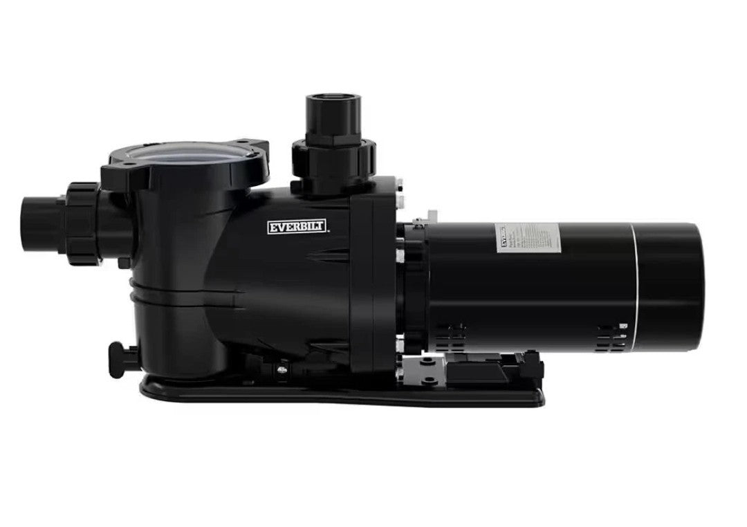 Everbilt 1 HP Pool Pump In Ground  2 Speed 5.1 A 230V Model SPP10002-2SP
