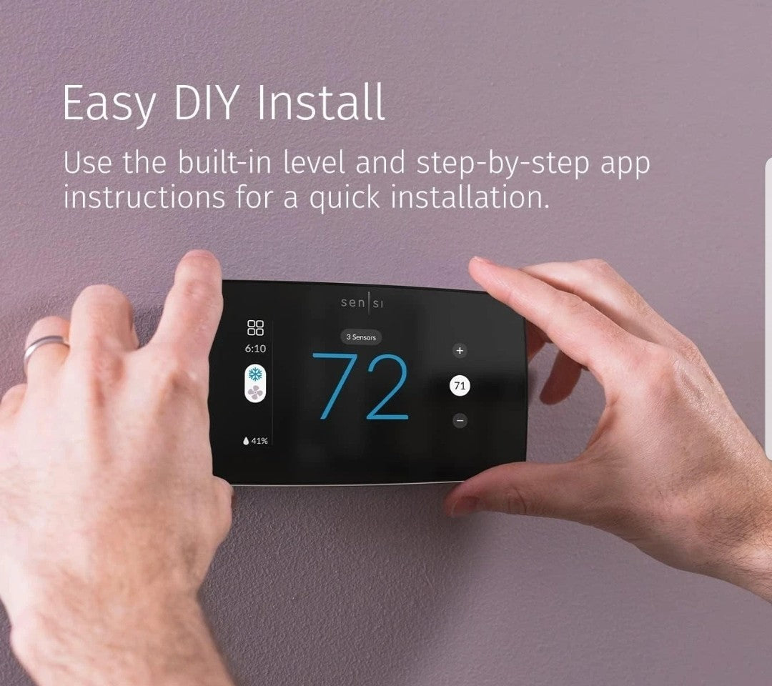 Sensi Touch 2 Smart Thermostat with Touchscreen Color Display ST76 New Open Box