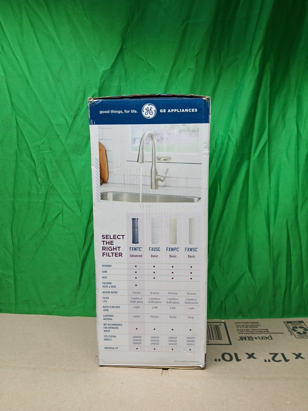 GE GXWH20T Whole House Water Filtration System Model OPEN BOX