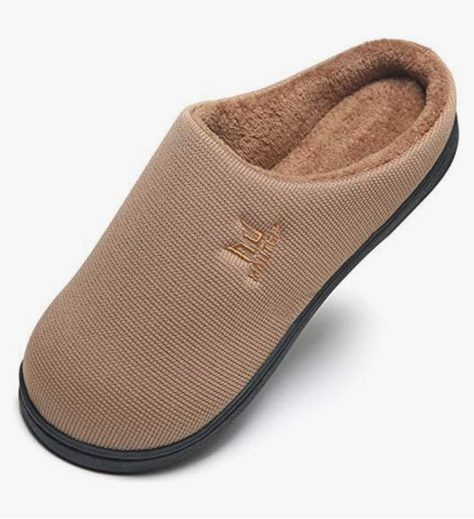 Memory Foam Clog Slippers for Men House Indoor OutdoorCozy Winter Warm Non Slip