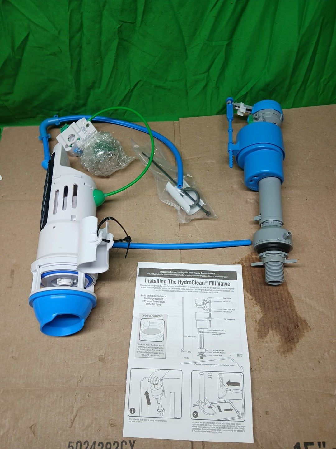 Danco HyrdroRight Universal Water-Saving Toilet Repair Kit White HYR460 NEW