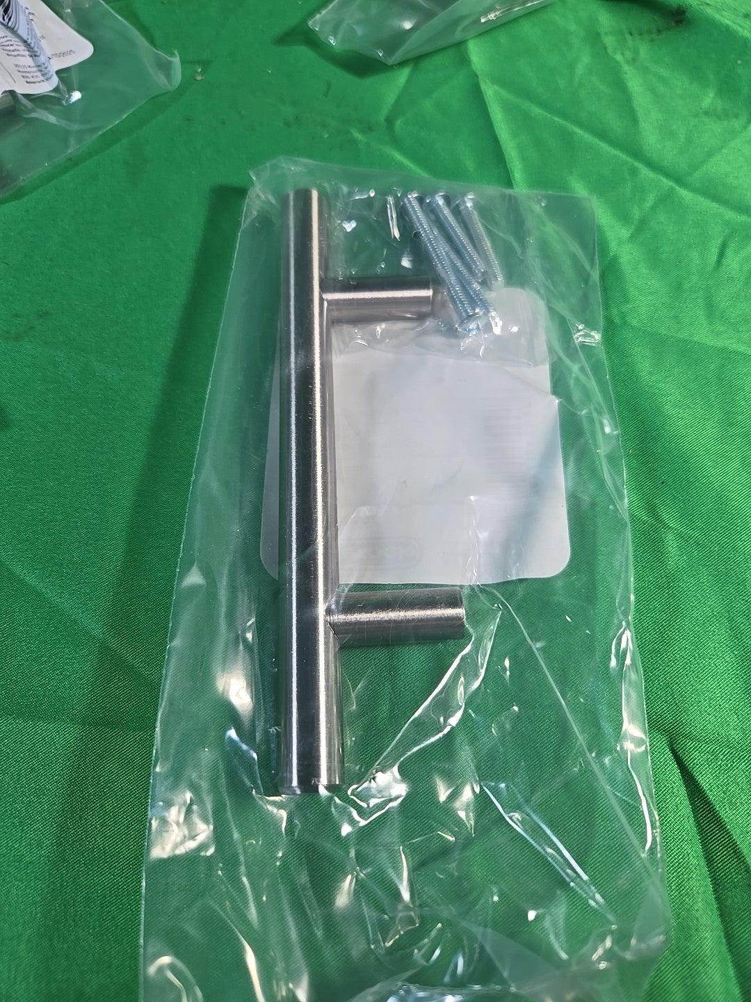 Lot of 10 Amerock Cabinet Drawer Pull Bars Sterling Nickel 3" BP19010CSG9