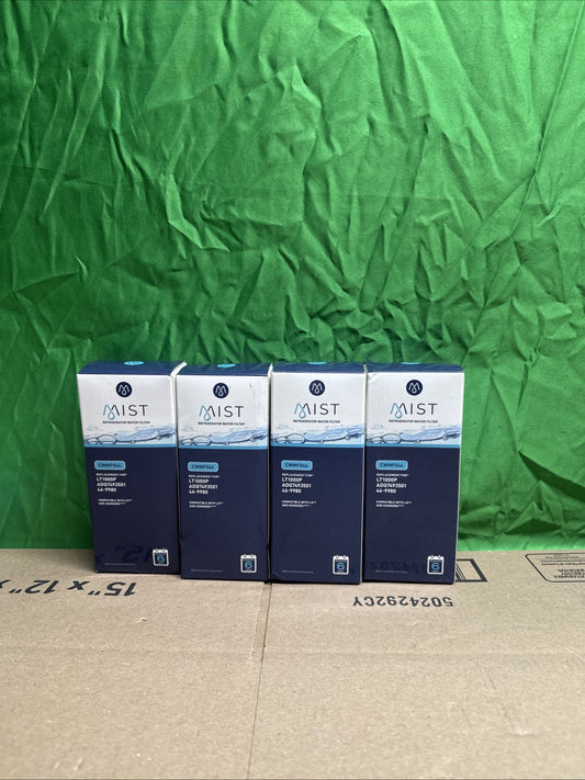 LOT OF 4 Mist LT1000P Water Filter Replacement, Compatible LG LT1000P, LTI000PC