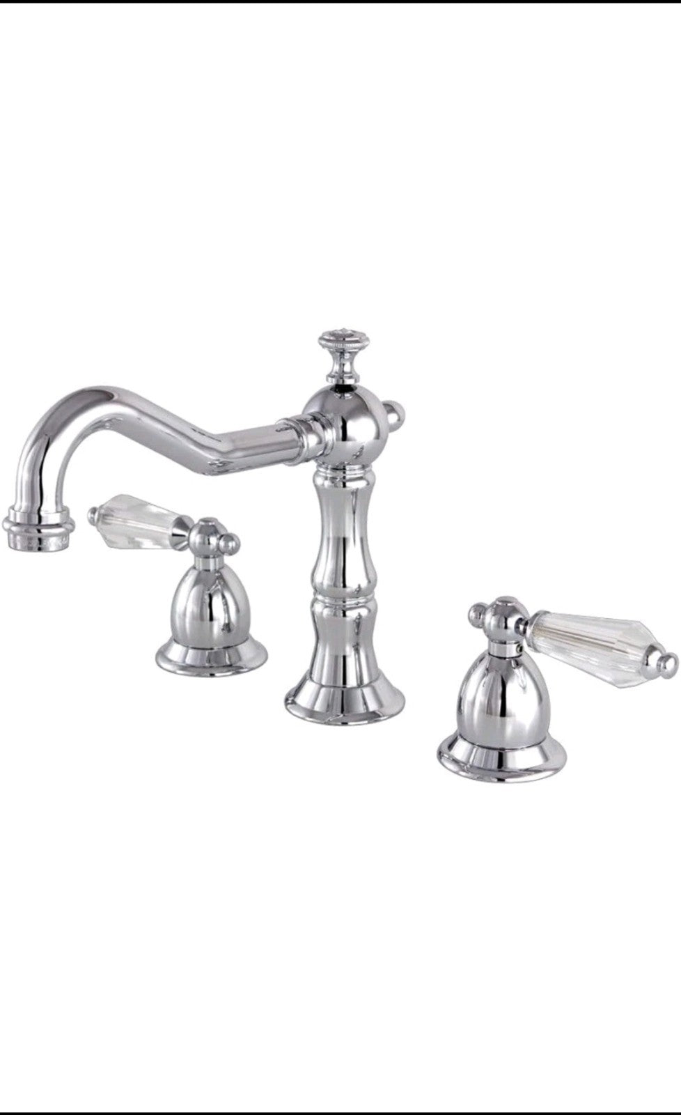 Kingston Brass KS1971 Wilshire 1.2 Faucet Widespread Bathroom - Chrome