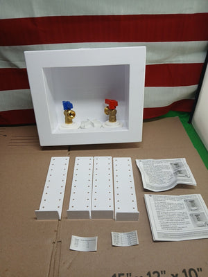 "Washing Machine Outlet Box'' Oatey Quadtro 4 Options Model 38529 NOB "COMPLETE"