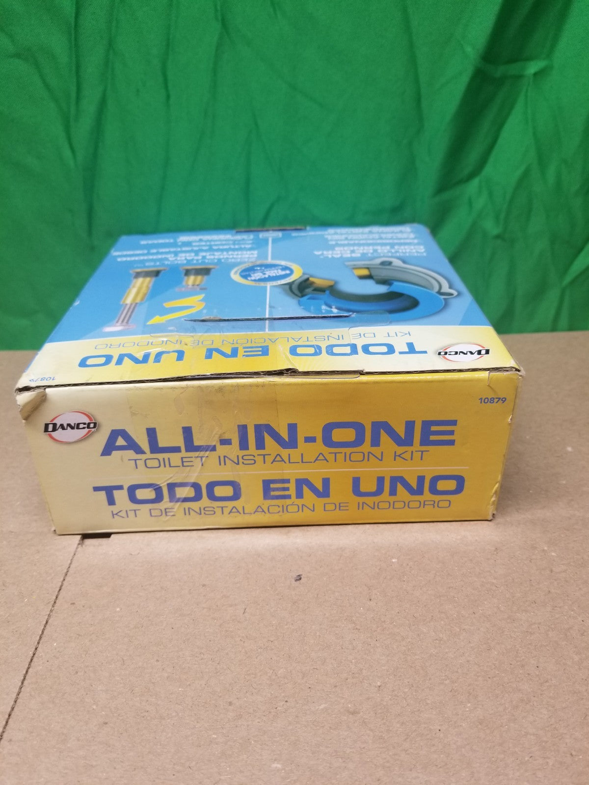 DANCO All-In-One Toilet Installation Kit 10879 Perfect Seal Zero Cut Bolts