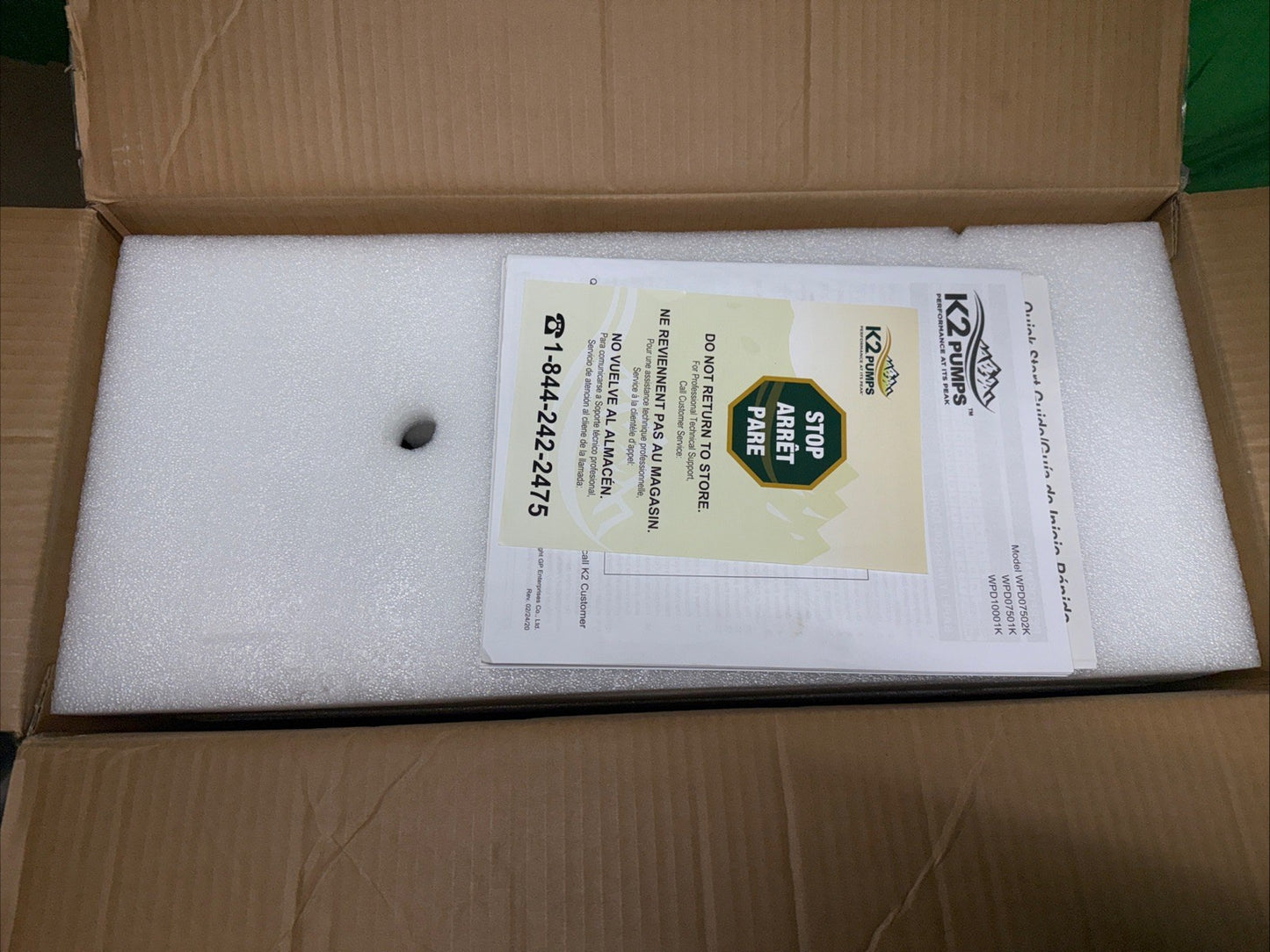 K2 Pumps 1 HP 24 GPM Convertible Jet Pump WPD10001K