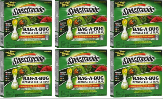 6 Pack Spectracide Bag A Bug Japanese Beetle Trap 16901