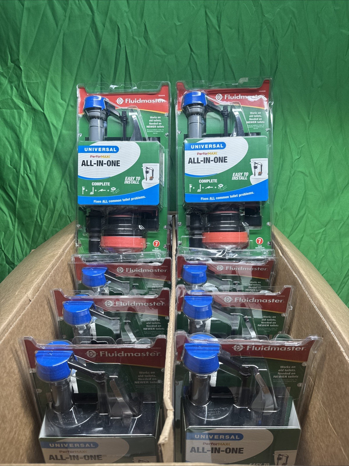 LOT OF 10 Fluidmaster Universal Complete Toilet Repair Kit 10" H 400ARHRK