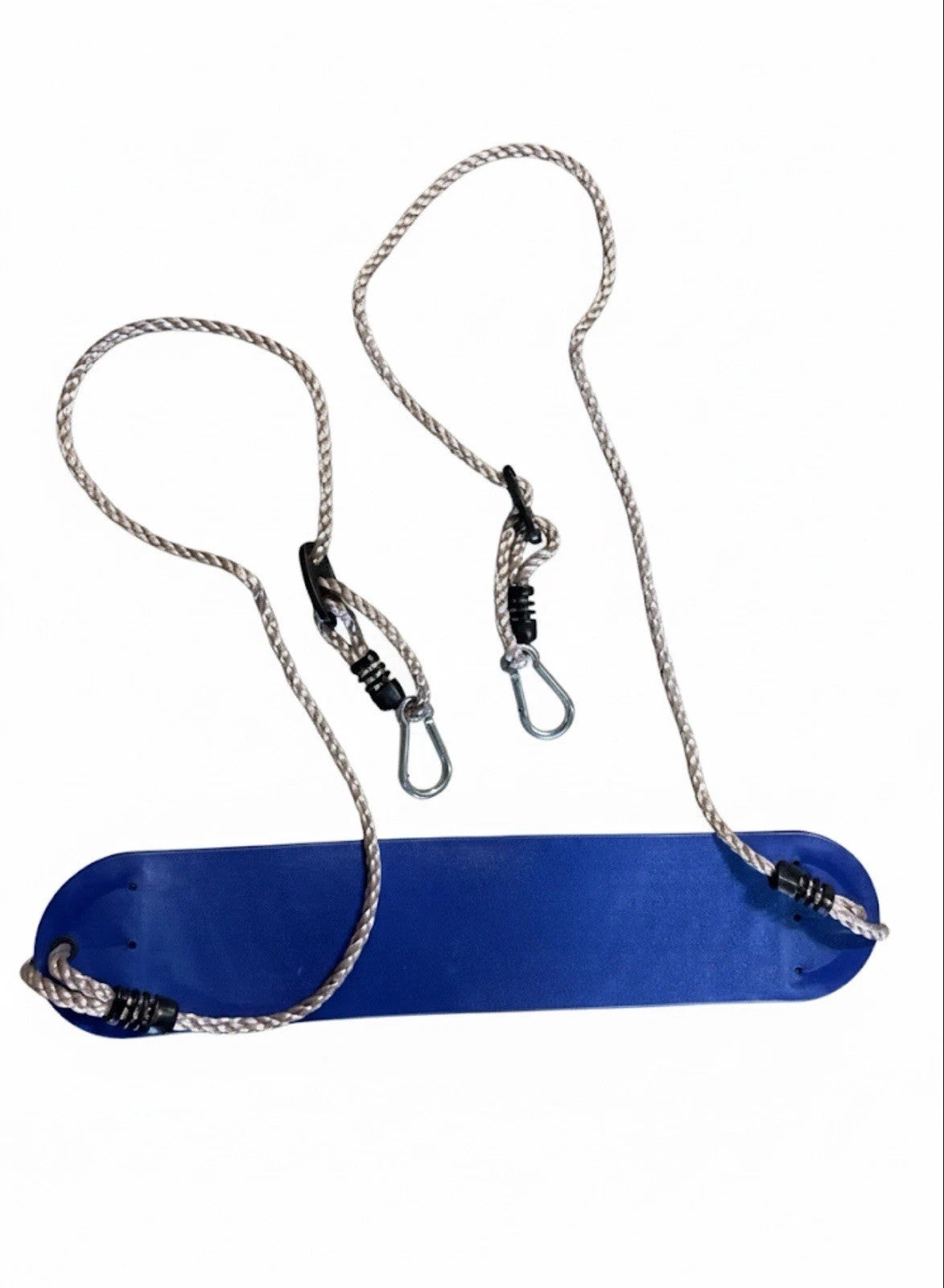 Replacement Adjustable Playground Swing Rings Ladder Rope Equipment - 220lbs Max