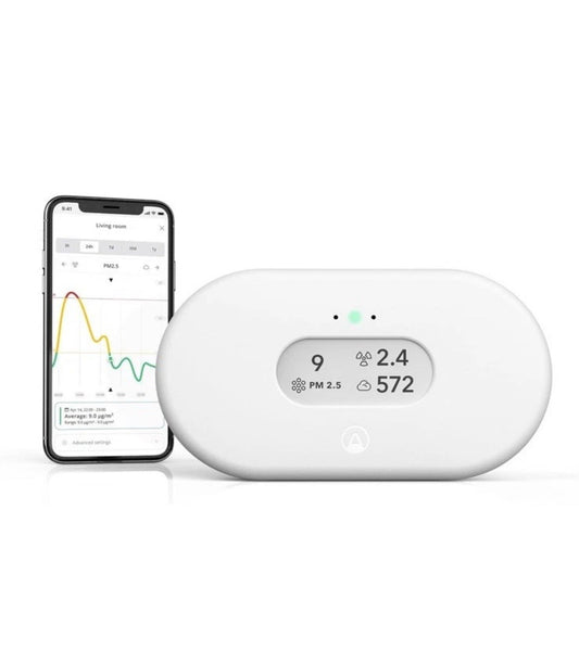 Airthings 2960 View Plus - Battery Powered Radon & Air Quality Monitor