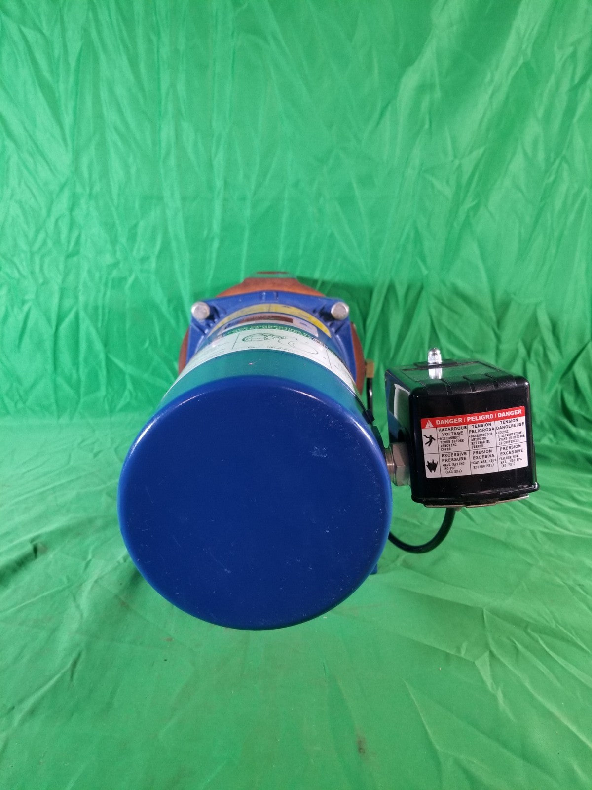 Everbilt Shallow Well Jet Pump Cast Iron 1/2HP HDSWJ5, Used Or For Parts Only