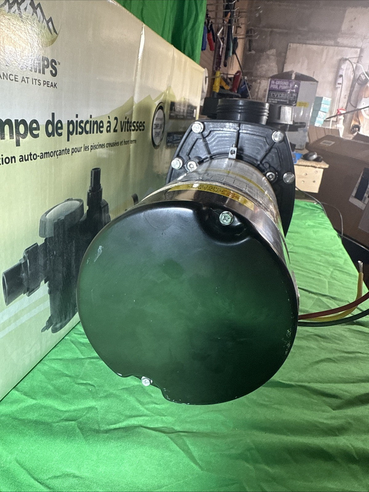 K2 Pumps Pool Pump 1 Hp Self Priming Two Speed 230 Volt Doe Compliant