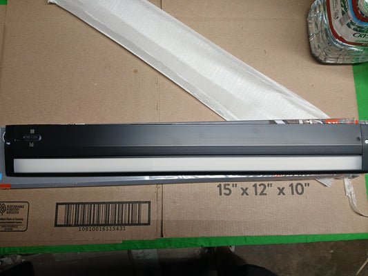 HALO HU1124D9SMB HU11 Series 24 in. Selectable Black LED Under Cabinet Light