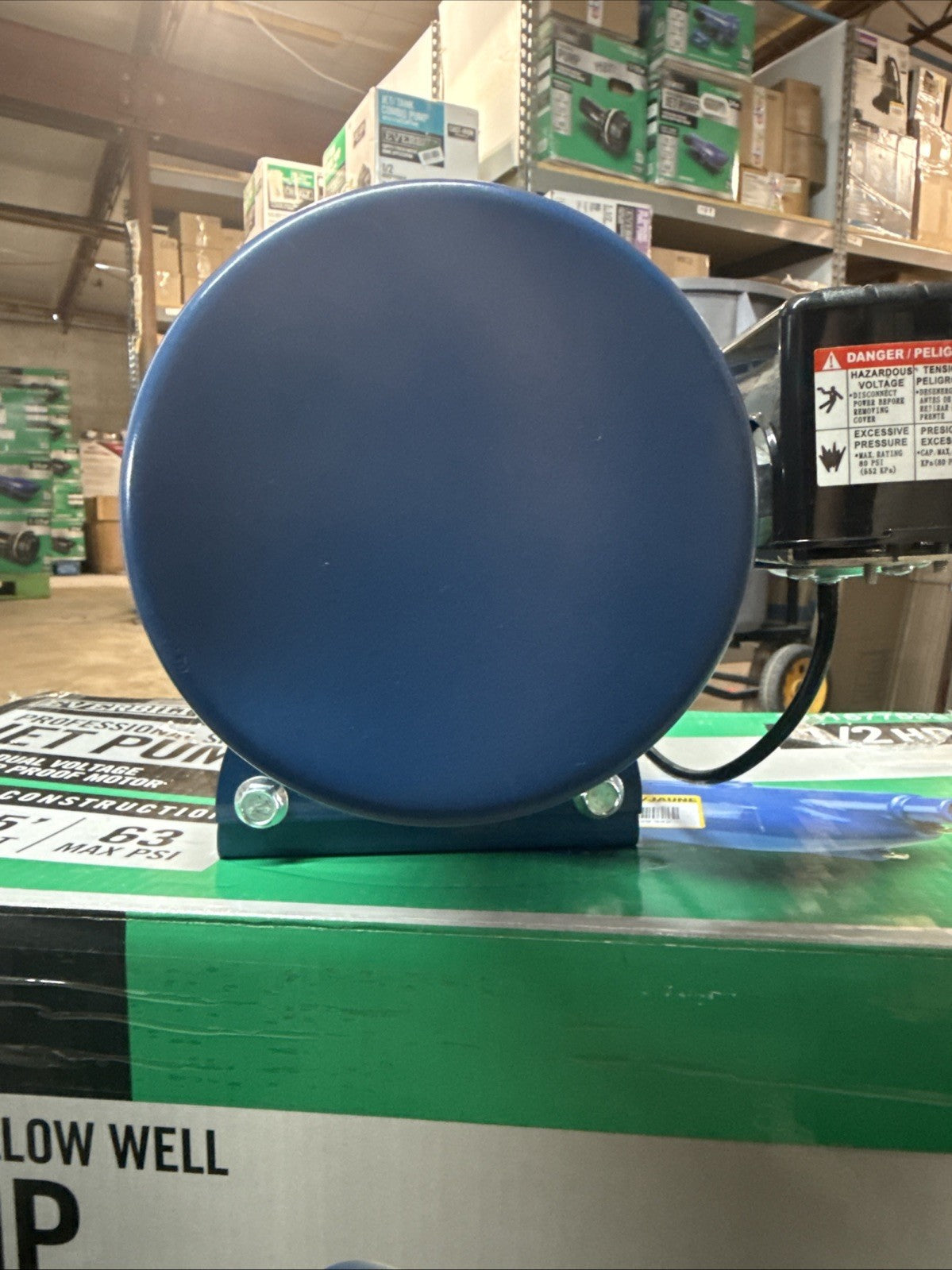 Everbilt Shallow Well Jet Pump Cast Iron 1/2HP HDSWJ5    (Used Read Description)