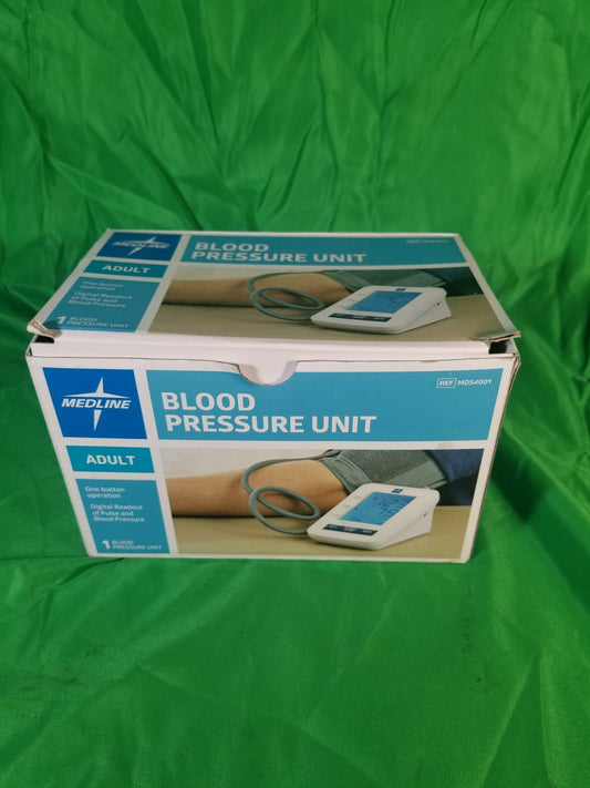 New Medline Blood Pressure Unit  Adult One Button Operation MDS4001LAT LARGE