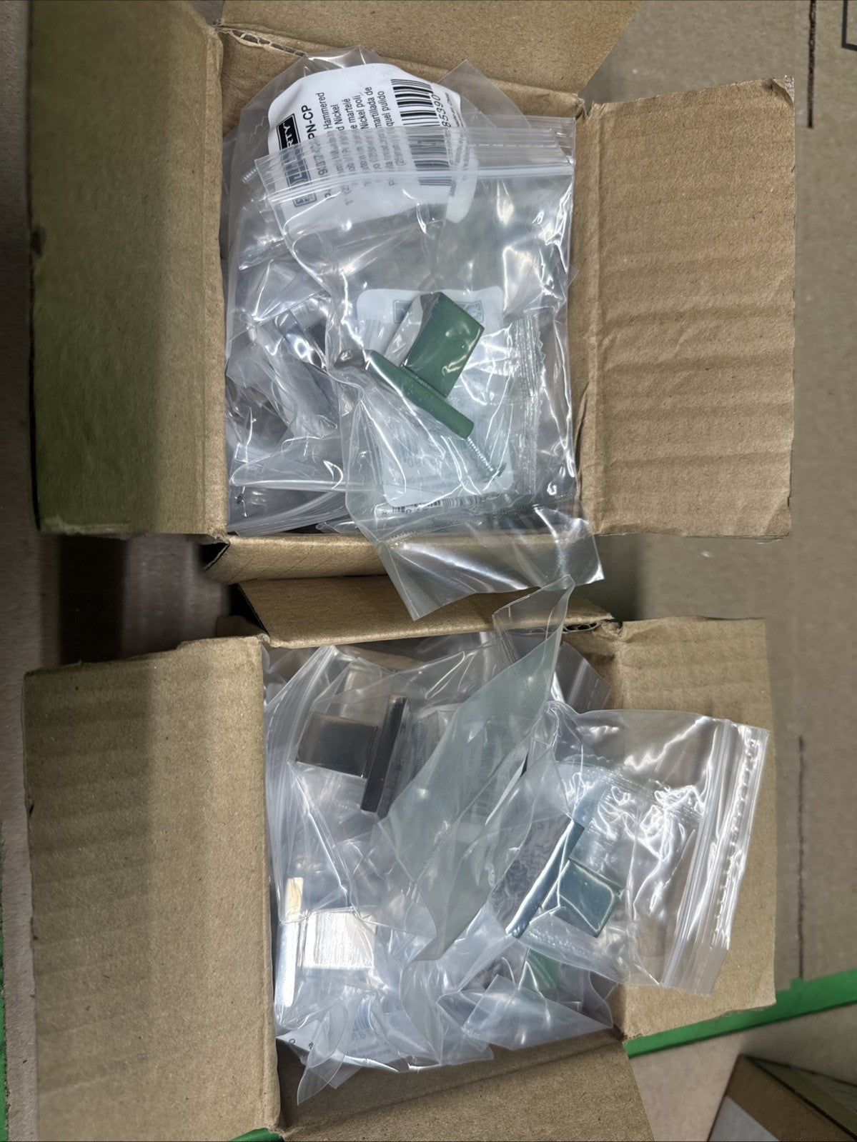 Liberty 24PK" Modern Hammered Knob Polished Nickel P41937C-PN-CP