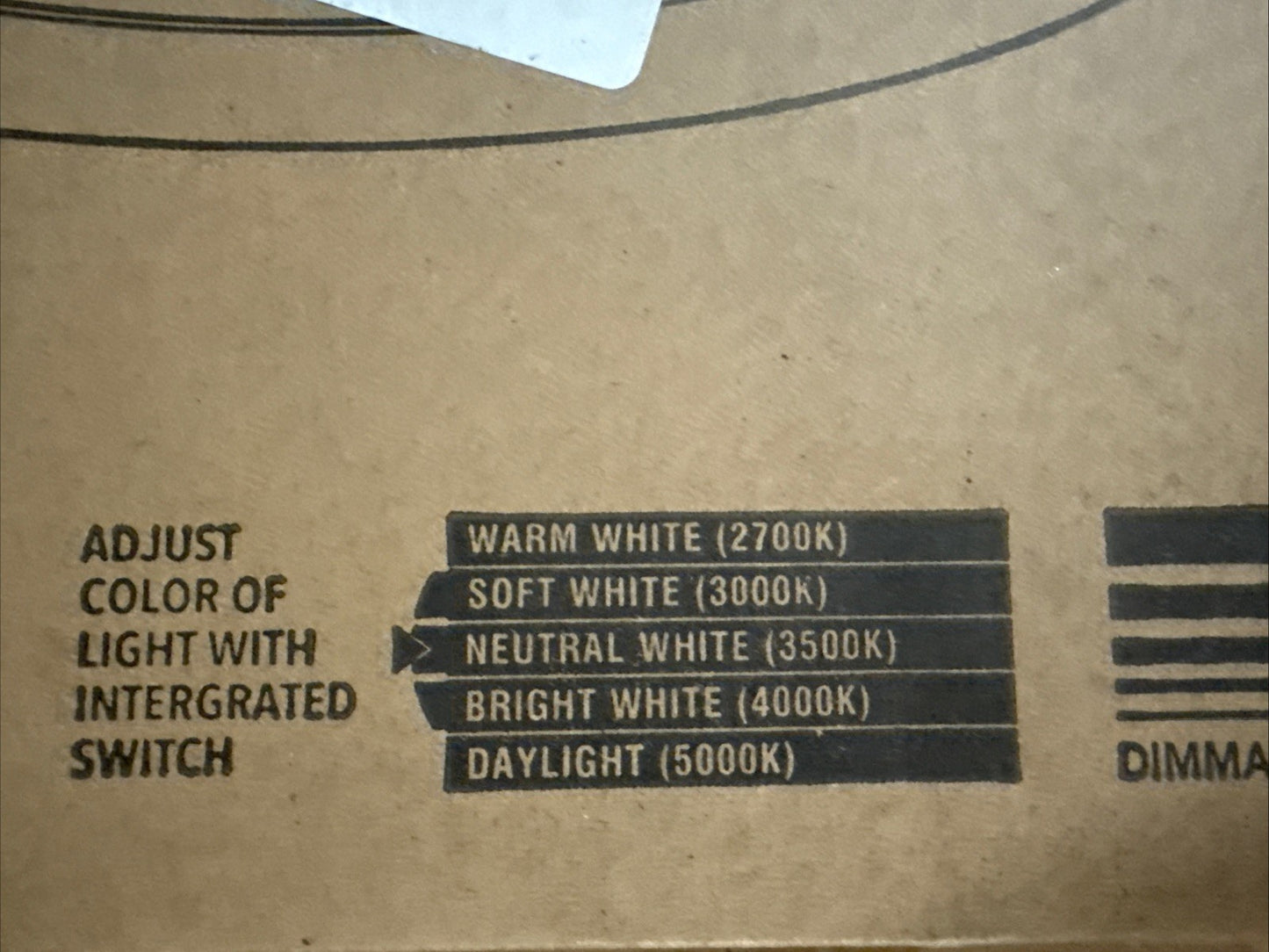 2PK Home Decorators Calloway 11 in. Matte Black Integrated LED 5CCT Flush Mount