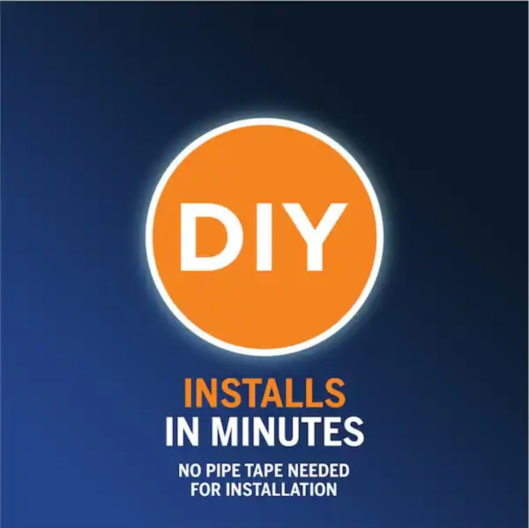 Waterpik Fixed Shower Head 9 Spray Single Wall Mount in Chrome Finish - YAT-933E