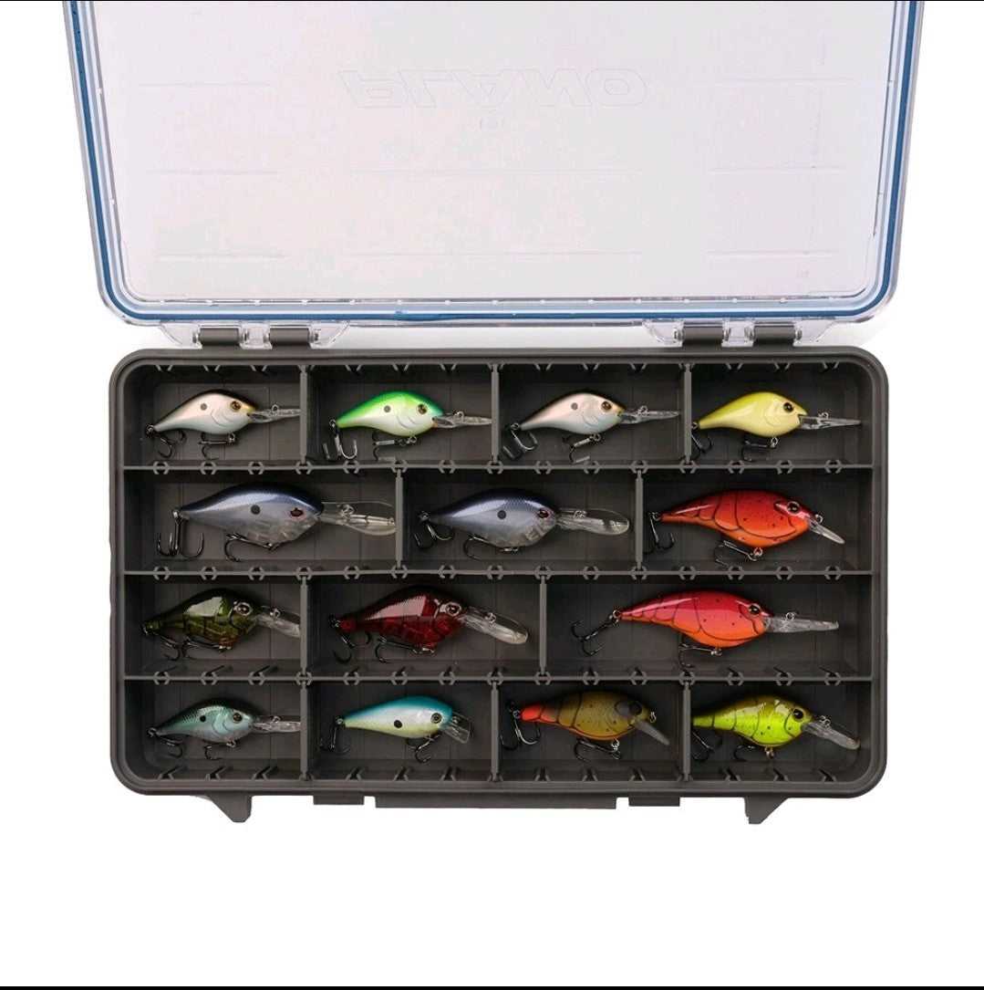 Plano Waterproof StowAway 3700 Tackle Box IPX7 Rust Resistant Organizer